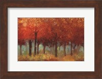 Red Forest Fine Art Print