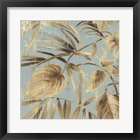 Gold Palms II Framed Print