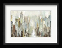 Misty City Fine Art Print