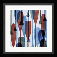 Paddles I Framed Print