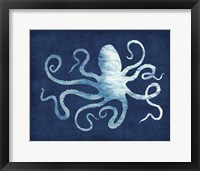 Octopus Blues Framed Print