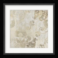 Golden Impressions I Framed Print