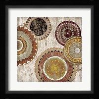 Native Circle II Framed Print