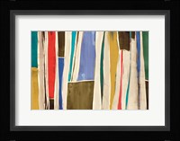 Striped Flat I Framed Print