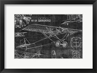 Vintage Aviation I Framed Print
