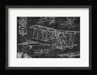 Vintage Aviation II Framed Print