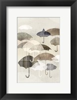 Umbrella Rain I Fine Art Print