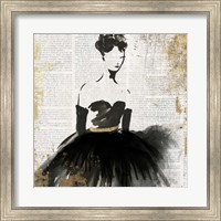 Lady in Black II Fine Art Print