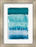 On Beach Time Fine Art Print