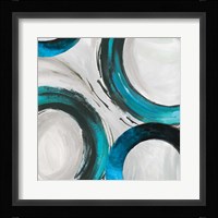 Teal Ring I Fine Art Print