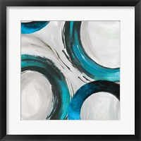 Teal Ring I Fine Art Print