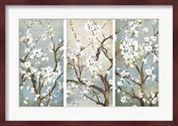 Triptych in Bloom Fine Art Print