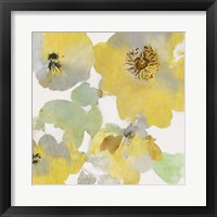 Sunny Floral I Framed Print