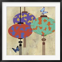 Butterfly Lanterns Fine Art Print