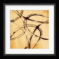 Loopy IV Framed Print