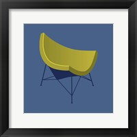 Mid Century Chair I Framed Print
