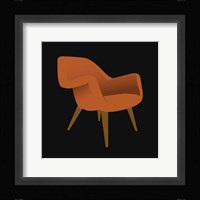 Mid Century Chair II Framed Print