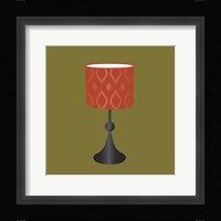 MCM Lamp I Framed Print