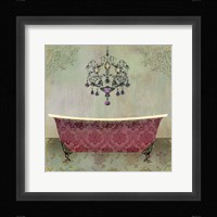 Boudoir Bath II Framed Print