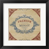 Merlot Framed Print