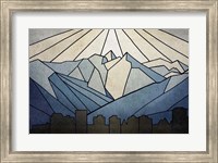 Geometric Mountain Fine Art Print