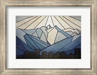 Geometric Mountain Fine Art Print