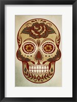 Day of the Dead Skull I Framed Print
