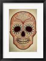 Day of the Dead Skull II Framed Print
