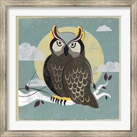 Perched Owl Fine Art Print
