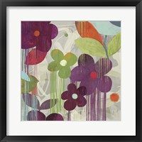 Graphitti Flower II Framed Print