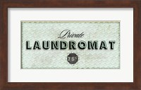 Private Laundromat Fine Art Print