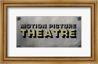 Motion Picture Theatre Fine Art Print