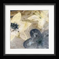 Ink Drip Floral I Framed Print