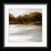 Red Landscape II Framed Print