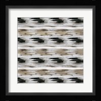 Grey Tribal II Framed Print