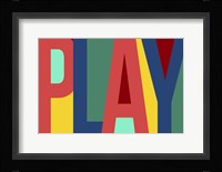 Play Framed Print