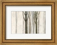 Down to the Woods on White Crop Fine Art Print