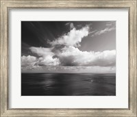 Looking Out BW with Border Fine Art Print