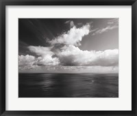 Looking Out BW with Border Fine Art Print