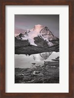 Mount Robson BW with Color Fine Art Print