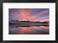 Sunrise Over Mount Baker Fine Art Print