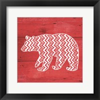 Nordic Holiday X Framed Print