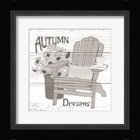 Fall Cabin IV Framed Print