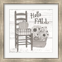 Fall Cabin III Fine Art Print