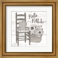 Fall Cabin III Fine Art Print