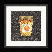 Canning Kitchen IV black Framed Print