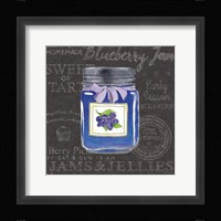 Canning Kitchen II black Framed Print