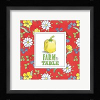 Fresh From the Garden VIII Framed Print