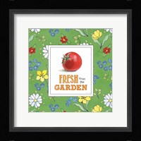 Fresh From the Garden V Framed Print