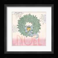 Pastel Christmas IV Framed Print